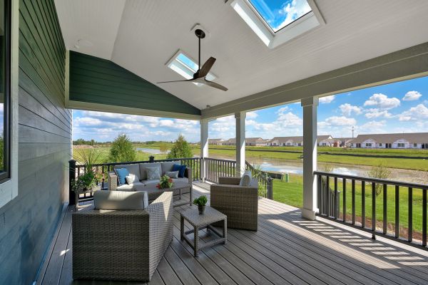 Covered Deck Installation in Alexandria