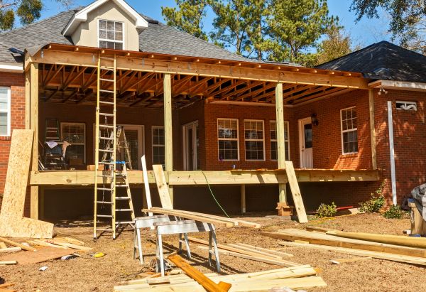 Sagging Deck Repair in Alexandria