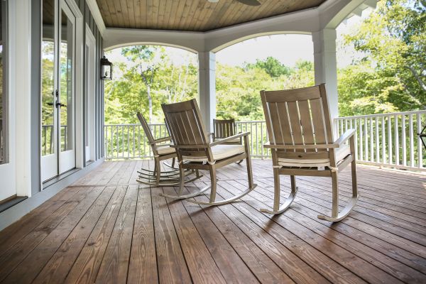 Wood Porch Repair in Alexandria