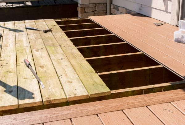 Deck Floor Replacement in Alexandria