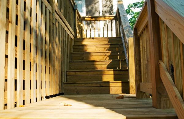 Deck Steps Replacement in Alexandria