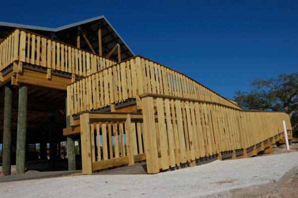 Wood Ramp Construction in Alexandria