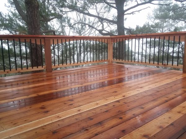 Cedar Deck Repair in Alexandria